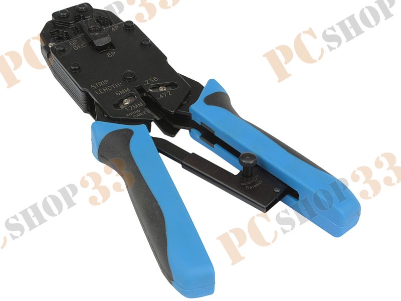 Инструмент клещи обжимные 5bites LY-T2009R (RJ-45, RJ-11, RJ-12)