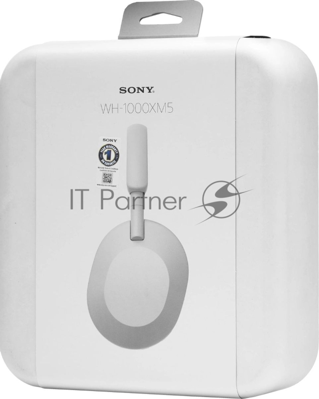 Гарнитура мониторные Sony WH-1000XM5 1.2м белый беспроводные bluetooth оголовье (WH1000XM5/S)