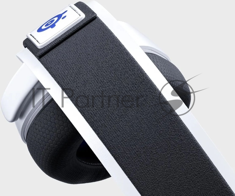 Наушники с микрофоном Steelseries Arctis 7P+ белый/черный мониторные Radio оголовье (61471)