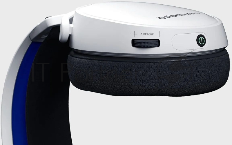 Наушники с микрофоном Steelseries Arctis 7P+ белый/черный мониторные Radio оголовье (61471)