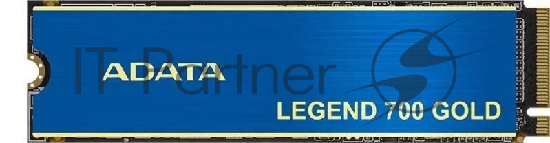 Твердотельный накопитель ADATA M.2 2280 1TB LEGEND 700 PCIe Gen3 x4, 3D NAND, Sequential Read Up to 2,000MB/s* , Sequential WriteUp to 1,600MB/s*