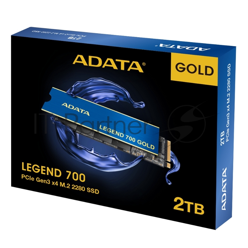 Твердотельный накопитель ADATA LEGEND 700 GOLD 2TB M.2 PCIe 3.0