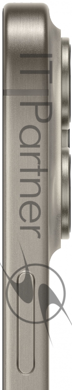 Смартфон Apple A3104 iPhone 15 Pro 256Gb титан моноблок 3G 4G 2Sim 6.1 1179x2556 iOS 17 48Mpix 802.11 a/b/g/n/ac/ax NFC GPS Protect