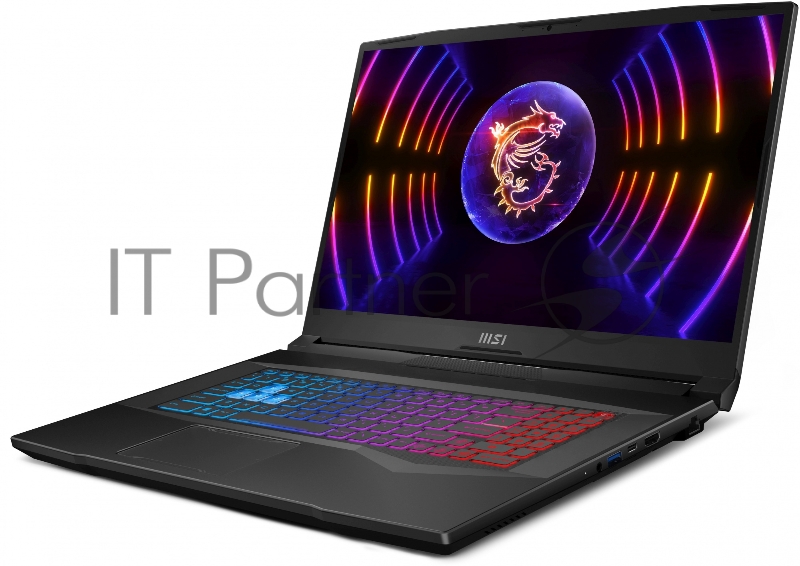 Ноутбук MSI Pulse 17 B13VGK-813XRU i7 13700H/16Gb/SSD1Tb/RTX4070 8Gb/17.3/IPS/FHD/DOS/grey