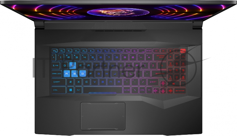 Ноутбук MSI Pulse 17 B13VGK-813XRU i7 13700H/16Gb/SSD1Tb/RTX4070 8Gb/17.3/IPS/FHD/DOS/grey