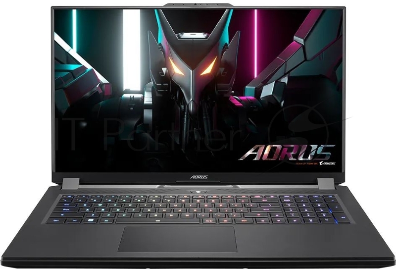 Ноутбук Gigabyte Aorus 17H BXF Core i7 13700H 16Gb SSD1Tb NVIDIA GeForce RTX4080 12Gb 17.3 IPS FHD (1920x1080) Free DOS black WiFi BT Cam (BXF-74KZ554SD)