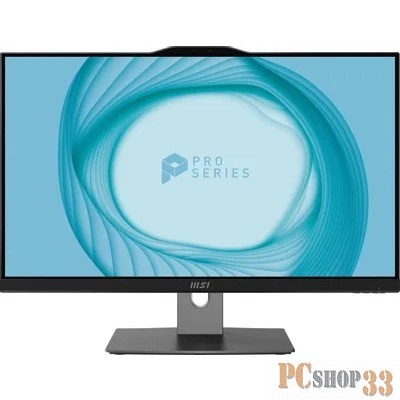 Моноблок MSI Pro AP243TP 12M-067RU 23.8 Full HD Touch i5 12400 (2.5) 16Gb SSD512Gb UHDG 730 Windows 11 Professional GbitEth WiFi BT 120W клавиатура мышь Cam черный 1920x1080
