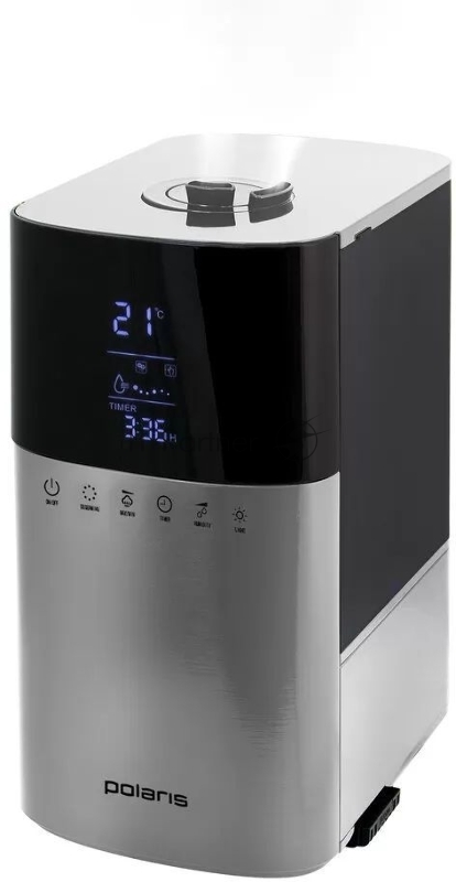 Увлажнитель воздуха Polaris PUH 1006Di 30Вт (ультразвуковой) серебристый