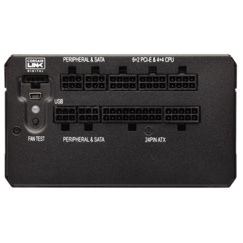 Блок питания 750Вт Corsair RM750i CP-9020082-EU ATX12V V2.4 (20/24+4/8+6/8pin, вентилятор d135мм) + кабель питания EURO (1.5м)