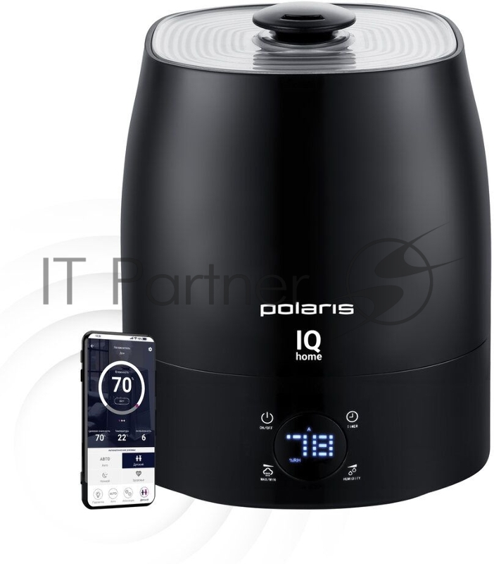 Увлажнитель воздуха Polaris PUH 1010 30Вт (ультразвуковой) черный