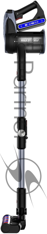 Пылесос Polaris PVCS 7090 HandStick PRO Aqua 450Вт жемчужный/серый