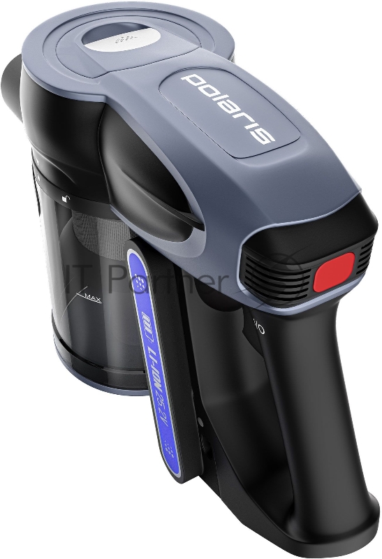 Пылесос Polaris PVCS 7090 HandStick PRO Aqua 450Вт жемчужный/серый