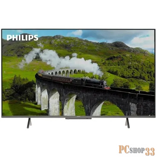 Телевизор LED Philips 50 50PUS8108/60 Series 8 серебристый 4K Ultra HD 60Hz DVB-T DVB-T2 DVB-C DVB-S DVB-S2 USB WiFi Smart TV (RUS)