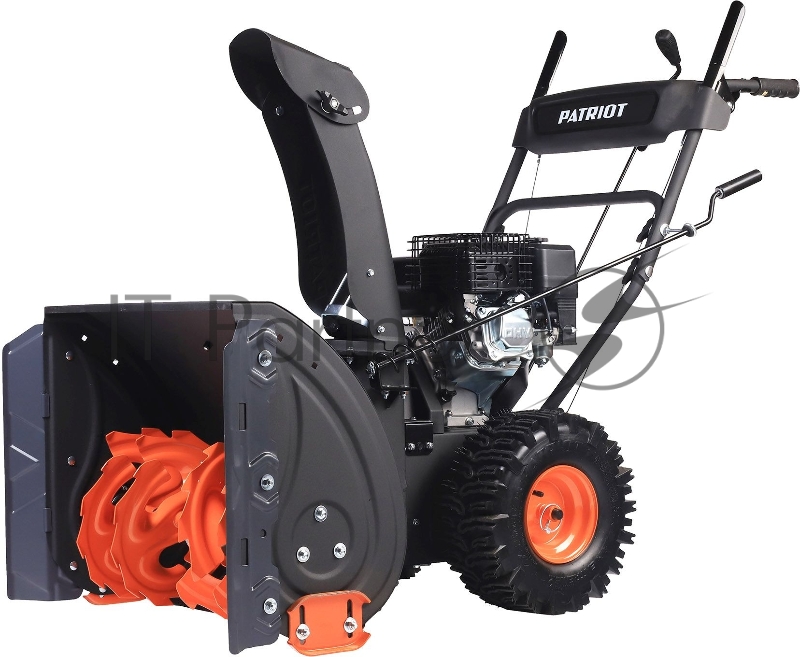 Снегоуборщик PATRIOT PS 707 E, Двигатель 7л.с до -25 °С 212 сс Стартер ручной / 220V LED-фара, Панель c увеличенным диапазоном скоростей 6 вперед /2 назад Ширина ковша 610мм +100(26) система XTS Высота ковша 530мм(21) диаметр шнека 300мм Колеса Wi