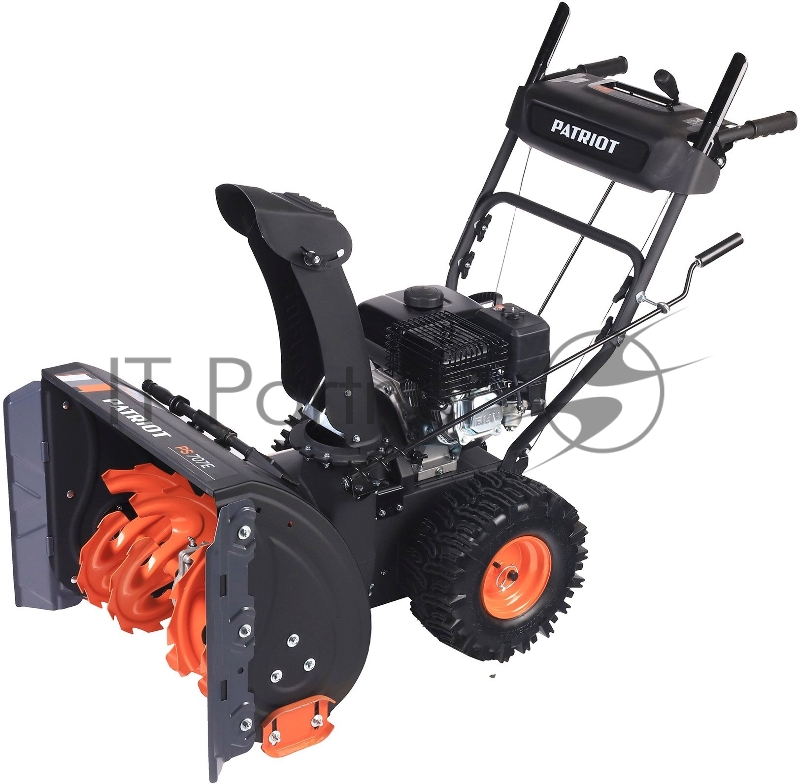 Снегоуборщик PATRIOT PS 707 E, Двигатель 7л.с до -25 °С 212 сс Стартер ручной / 220V LED-фара, Панель c увеличенным диапазоном скоростей 6 вперед /2 назад Ширина ковша 610мм +100(26) система XTS Высота ковша 530мм(21) диаметр шнека 300мм Колеса Wi