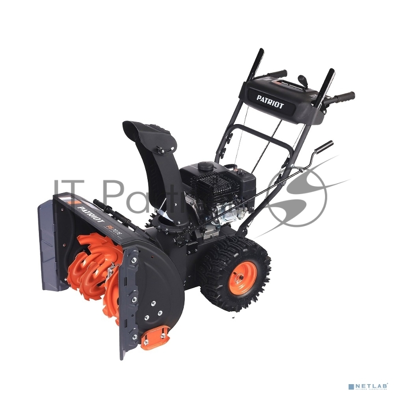 Снегоуборщик PATRIOT PS 707 E, Двигатель 7л.с до -25 °С 212 сс Стартер ручной / 220V LED-фара, Панель c увеличенным диапазоном скоростей 6 вперед /2 назад Ширина ковша 610мм +100(26) система XTS Высота ковша 530мм(21) диаметр шнека 300мм Колеса Wi