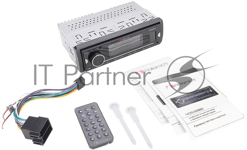 Автомагнитола Nakamichi NQ532BD 1DIN 4x50Вт