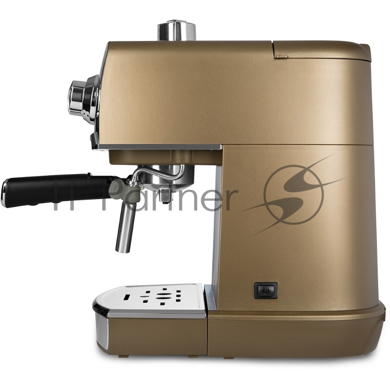 Кофеварка рожковая Polaris PCM 1529E Adore Crema 800Вт шампань