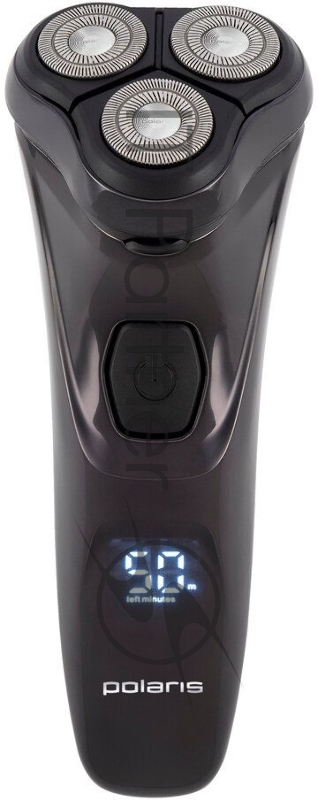 Бритва роторная Polaris WaterFlex PMR 0415R реж.эл.:3 питан.:элек.сеть/аккум. черный