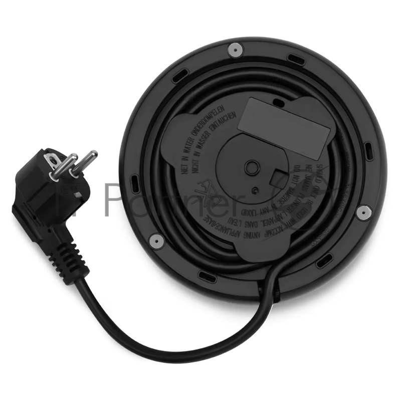 Чайник электрический Polaris PWK 1563CGL 1.5л. 2200Вт черный/прозрачный (корпус: пластик)