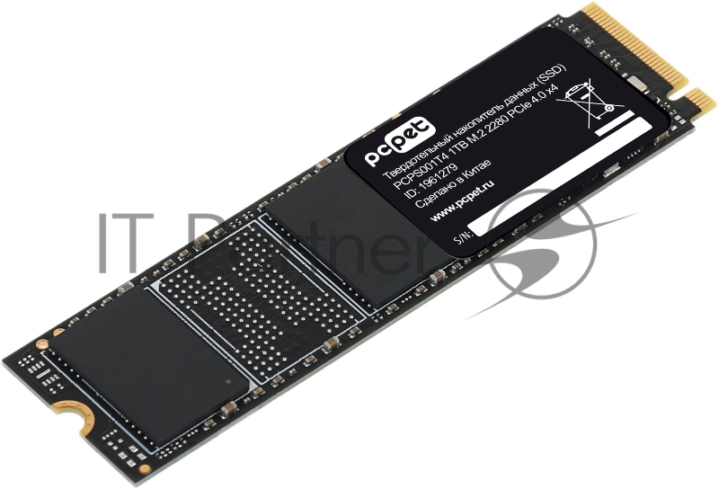 Накопитель SSD PC Pet PCI-E 4.0 x4 1TB PCPS001T4 M.2 2280 OEM
