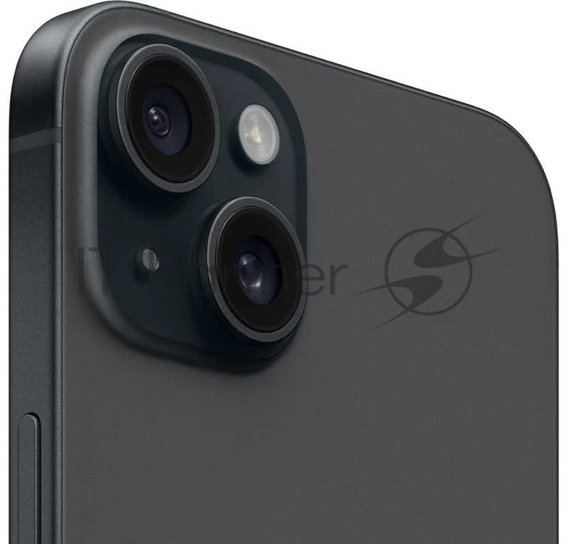 Смартфон Apple A3092 iPhone 15 128Gb черный моноблок 3G 4G 2Sim 6.1 1179x2556 iOS 17 48Mpix 802.11 a/b/g/n/ac/ax NFC GPS Protect