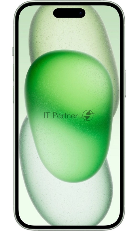 Смартфон Apple A3092 iPhone 15 128Gb зеленый моноблок 3G 4G 2Sim 6.1 1179x2556 iOS 17 48Mpix 802.11 a/b/g/n/ac/ax NFC GPS Protect