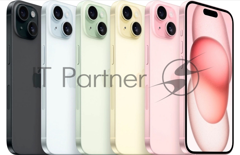 Смартфон Apple A3092 iPhone 15 128Gb голубой моноблок 3G 4G 2Sim 6.1 1179x2556 iOS 17 48Mpix 802.11 a/b/g/n/ac/ax NFC GPS Protect