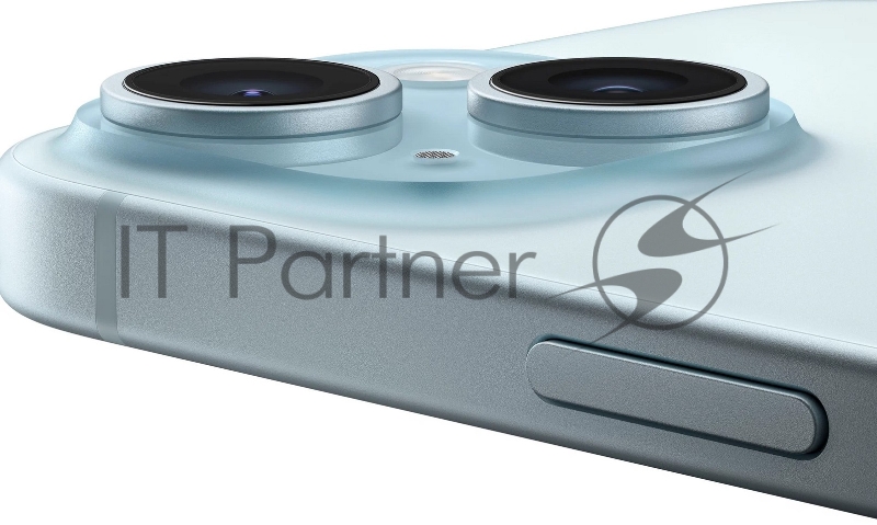 Смартфон Apple A3092 iPhone 15 128Gb голубой моноблок 3G 4G 2Sim 6.1 1179x2556 iOS 17 48Mpix 802.11 a/b/g/n/ac/ax NFC GPS Protect