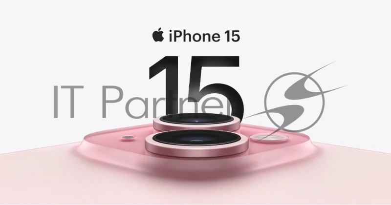 Смартфон Apple A3092 iPhone 15 128Gb голубой моноблок 3G 4G 2Sim 6.1 1179x2556 iOS 17 48Mpix 802.11 a/b/g/n/ac/ax NFC GPS Protect