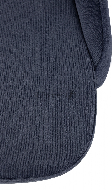 Кресло Бюрократ CH-340GLZ синий Light-27 крестов.4-луч. пластик пластик серый