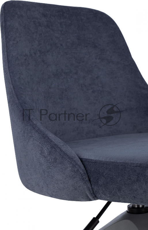 Кресло Бюрократ CH-340GLZ синий Light-27 крестов.4-луч. пластик пластик серый