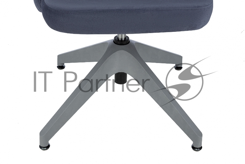 Кресло Бюрократ CH-340GLZ синий Light-27 крестов.4-луч. пластик пластик серый