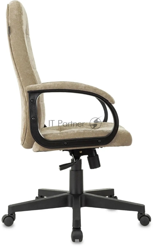 Кресло руководителя Бюрократ CH 002 Fabric песочный Light-21 крестов. пластик