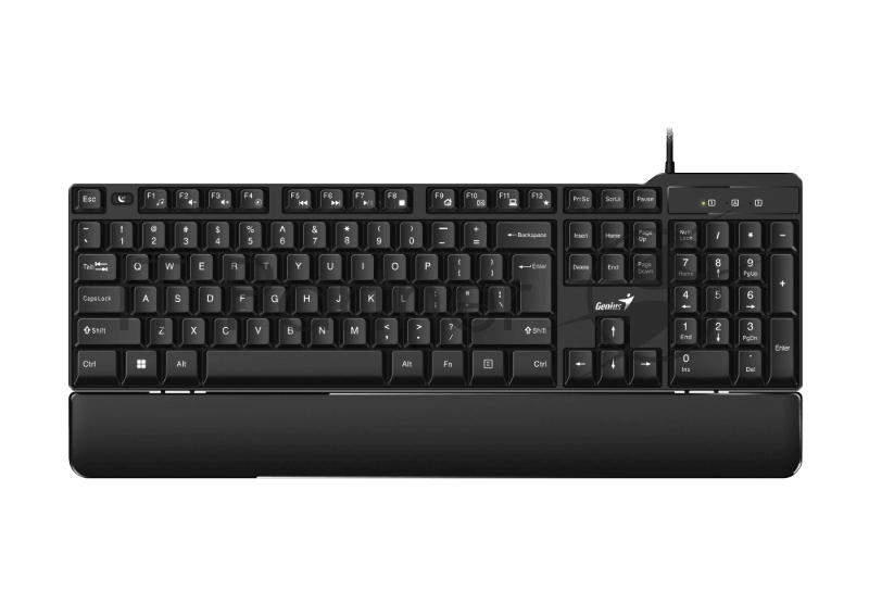 Клавиатура Genius keyboard KB-100XP, RU, USB, Black