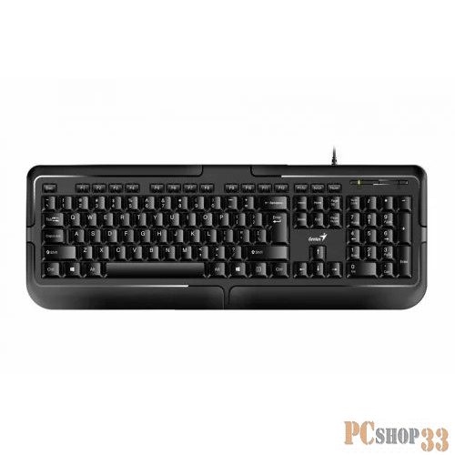 Клавиатура Genius keyboard KB-118 II,RU,USB, Black