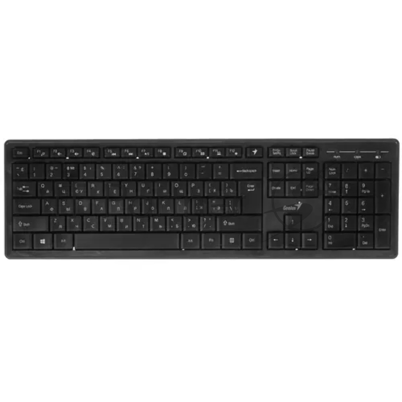 Комплект (клавиатура+мышь) Genius keyboard+mouse Smart KM-8200, Dual Color, RU, 2.4GHZ