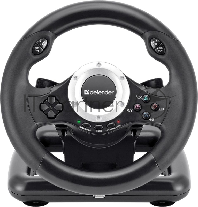 Руль DEFENDER TURBO PRO PC/PS3/PS4/XBOX