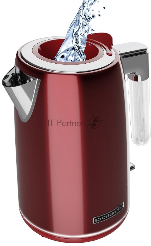 Чайник POLARIS PWK1746CA Water Way Pro, Красный