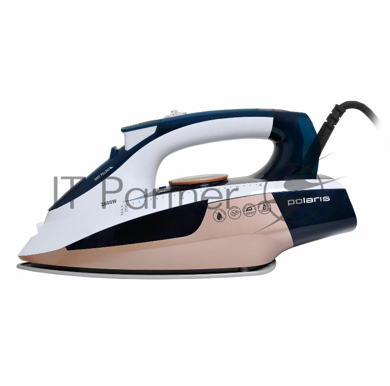 Утюг POLARIS PIR2695AK Синий/Розовое золото 2600Вт