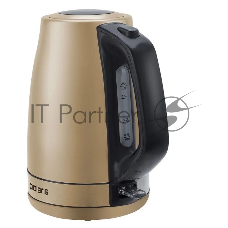 Чайник POLARIS PWK1724CA графитовый, 1,7 л, 2150 Вт, металл