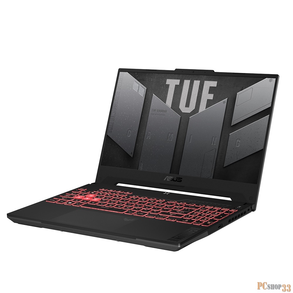 Ноутбук Asus TUF Gaming A15 FA507XI-HQ066 Ryzen 9 7940HS 16Gb SSD512Gb NVIDIA GeForce RTX4070 8Gb 15.6 IPS WQHD (2560x1440) noOS grey WiFi BT Cam (90NR0FF5-M004N0)