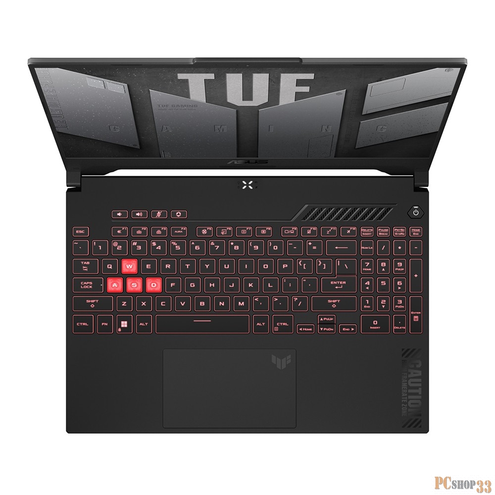 Ноутбук Asus TUF Gaming A15 FA507XI-HQ066 Ryzen 9 7940HS 16Gb SSD512Gb NVIDIA GeForce RTX4070 8Gb 15.6 IPS WQHD (2560x1440) noOS grey WiFi BT Cam (90NR0FF5-M004N0)