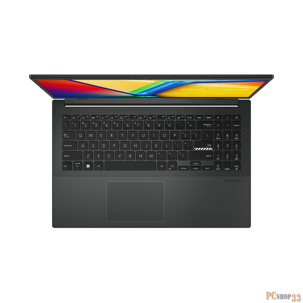 Ноутбук Asus VivoBook E1504FA-BQ832W Ryzen 5 7520U 16Gb SSD512Gb AMD Radeon 15.6 IPS FHD (1920x1080) Windows 11 Home black WiFi BT Cam (90NB0ZR2-M01C60)