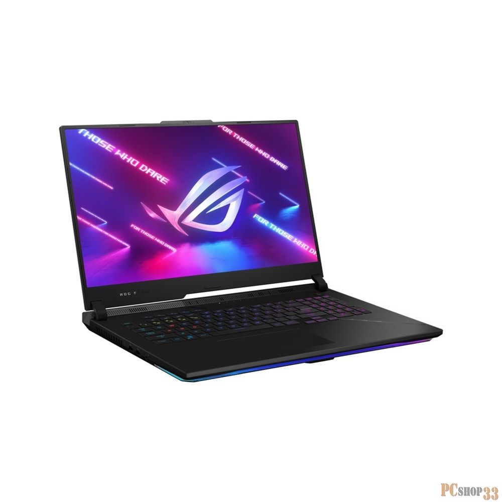 Ноутбук Asus ROG Strix Scar 17 G733PYV-LL064 Ryzen 9 7945HX 32Gb SSD1Tb NVIDIA GeForce RTX4090 16Gb 17.3 IPS WQHD (2560x1600) noOS black WiFi BT Cam (90NR0DB4-M005K0)