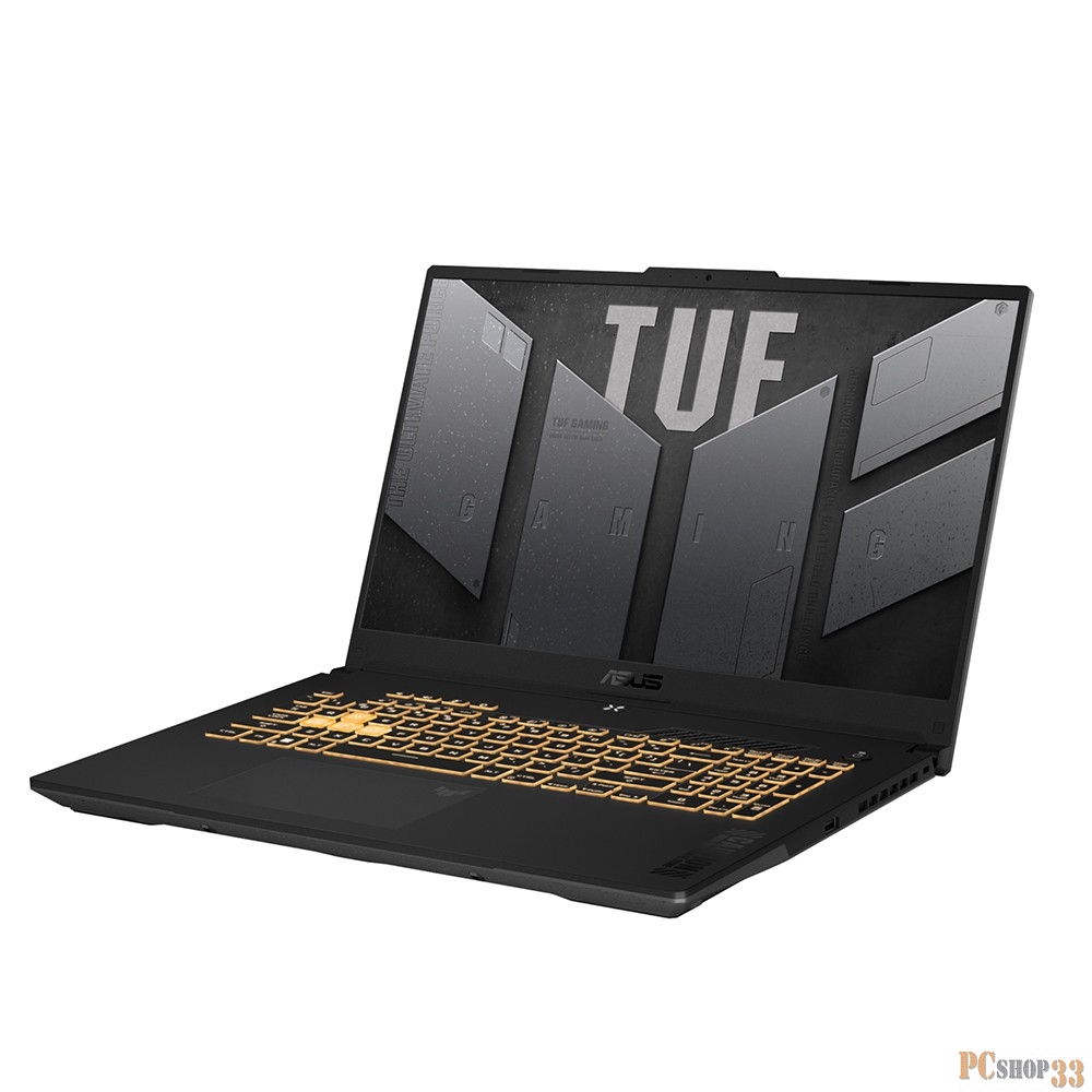 Ноутбук Asus TUF Gaming FX707ZC4-HX056 Core i7 12700H 16Gb SSD1Tb NVIDIA GeForce RTX 3050 4Gb 17.3 IPS FHD (1920x1080) noOS grey WiFi BT Cam (90NR0GX1-M003H0)