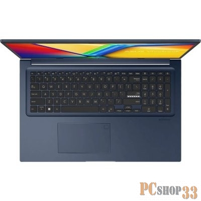 Ноутбук Asus Vivobook 17 X1704ZA-AU115 Core i3 1215U 8Gb SSD512Gb Intel UHD Graphics 17.3 IPS FHD (1920x1080) noOS blue WiFi BT Cam (90NB10F2-M004L0)