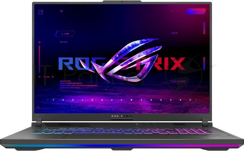Ноутбук Asus ROG Strix G18 G814JV-N5080 Core i7 13650HX 16Gb SSD1Tb NVIDIA GeForce RTX4060 8Gb 18 IPS WUXGA (1920x1200) noOS grey WiFi BT Cam (90NR0CM1-M004Z0)
