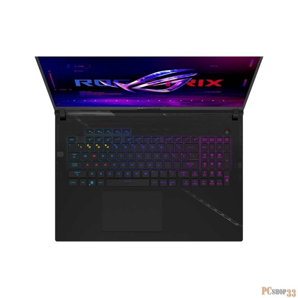 Ноутбук Asus ROG Strix G834JY-N6087 Core i9 13980HX 32Gb SSD2Tb NVIDIA GeForce RTX4090 16Gb 18 IPS WQXGA (2560x1600) noOS black WiFi BT Cam (90NR0CG1-M006E0)