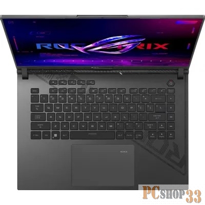 Ноутбук Asus ROG Strix G614JI-N4240 Core i7 13650HX 16Gb SSD1Tb NVIDIA GeForce RTX4070 8Gb 16 IPS WQXGA (2560x1600) noOS grey WiFi BT Cam (90NR0D42-M00EX0)